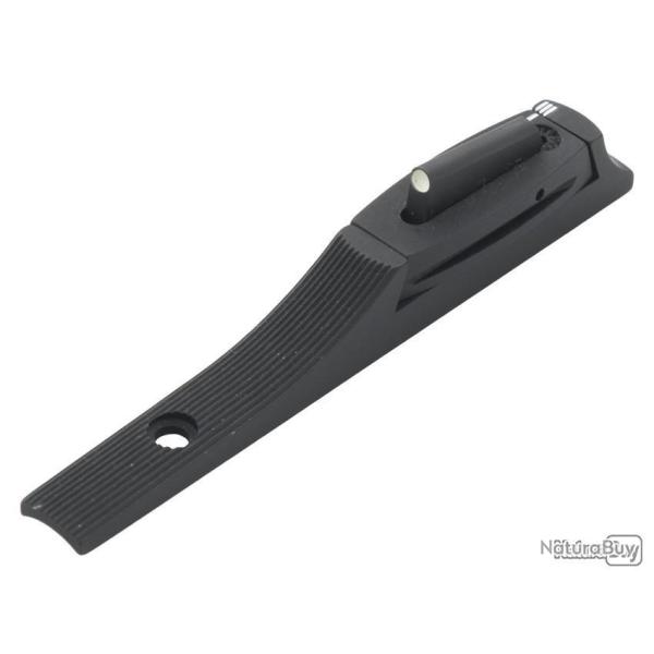 Rampe LPA SIGHTS en aluminium avec viseur r�glable - Fixation avec deux vis 6/48""