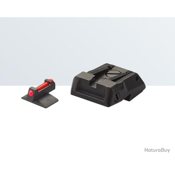 Set de mire LPA SIGHTS pour Colt XSE. Pour remplacer Novak fix, Combat, Competition (SPS10XE6F)