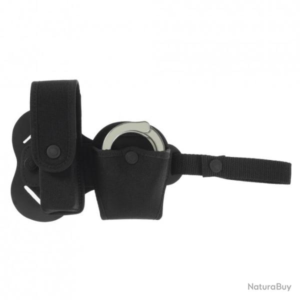 Porte menottes et chargeur compatible holster d'paule