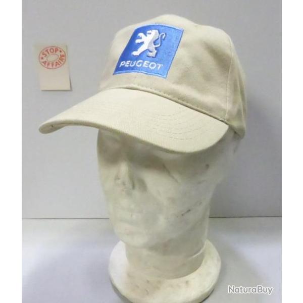 Casquette PEUGEOT logo bleu C      104 205 309 rallye cote circuit VHC VHRS RACING
