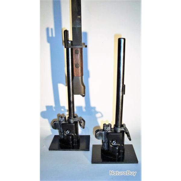SUPPORT PRESENTOIR POUR BAIONNETTE FN Fal Belge