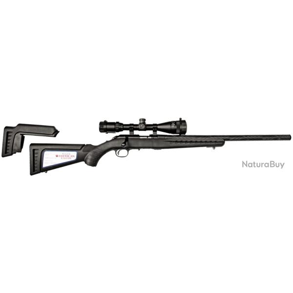 Carabine Ruger American Rimfire Calibre 22 LR Custom Carbone
