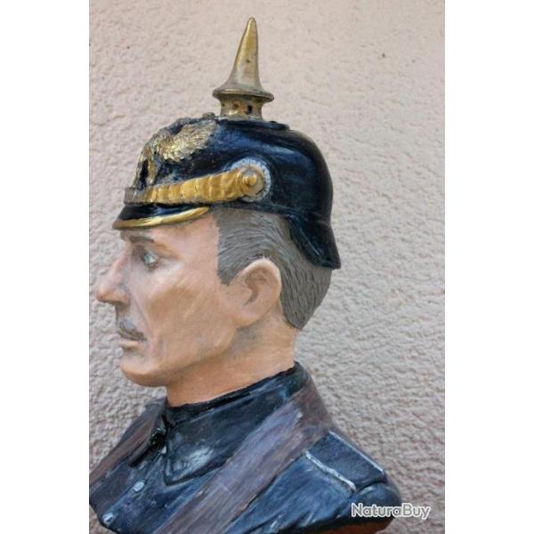 Buste repr�sentant un soldat Allemand de la Grande Guerre