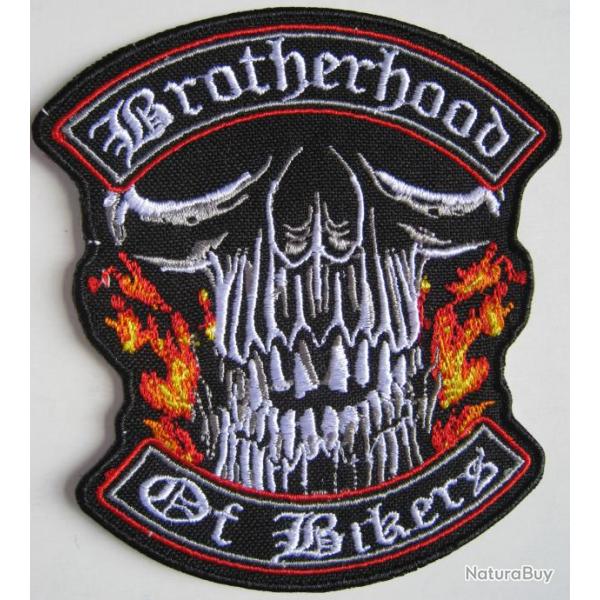 PATCH-ECUSSON SKULL - BIKER - Ref.18