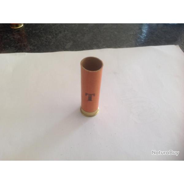 collector  douille amorc�e  en calibre 16  ORANGE  BIS 3