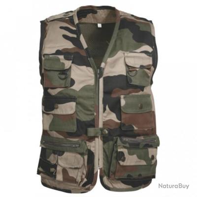 Gilet Tactique Camouflage Enfant HoveeLuty – 600D, Poches Multiples, Réglable, Pour Jeu Ou Entraînement