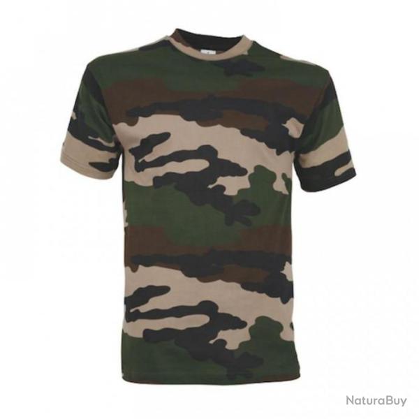 TEE SHIRT CAMOUFLAGE - TAILLE 3XL / XXXL - PERCUSSION