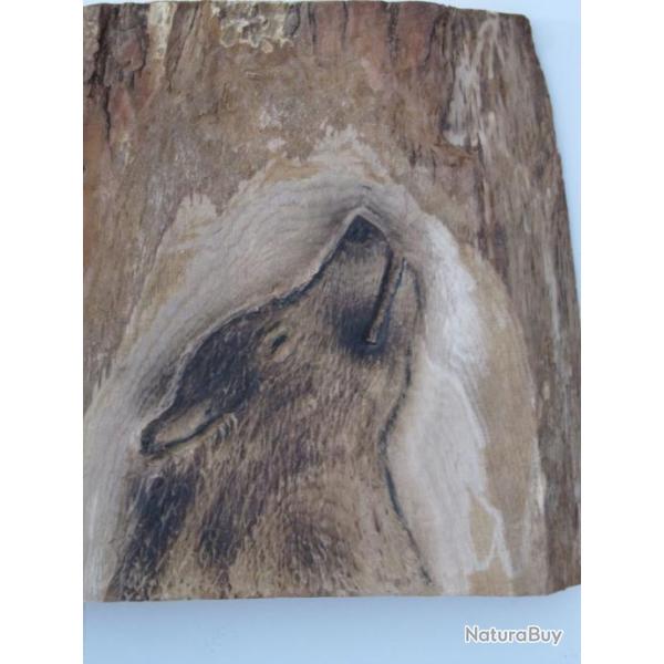 sculpture bois(loup)