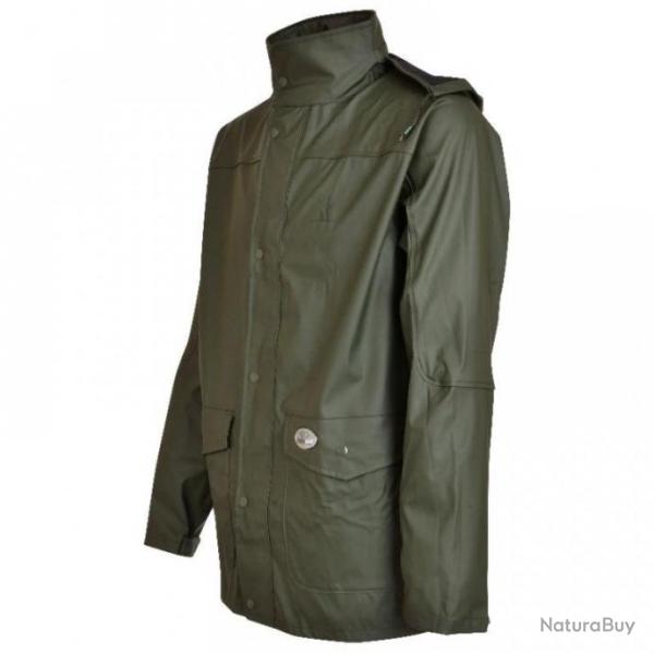 VESTE DE PLUIE PERCUSSION IMPERSOFT KAKI TAILLE S
