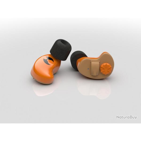 Oreillettes actives Wireless Shothunt Chasse orange, Nouveaut� !