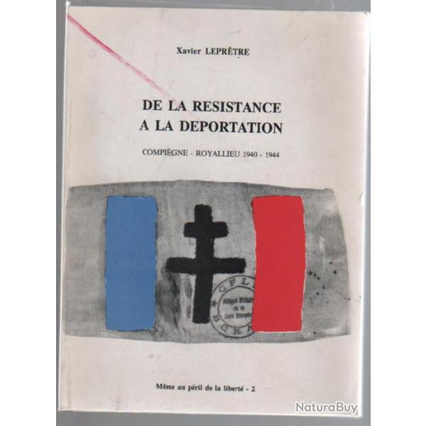 De la r�sistance � la d�portation compi�gne-royallieu 1940-1944