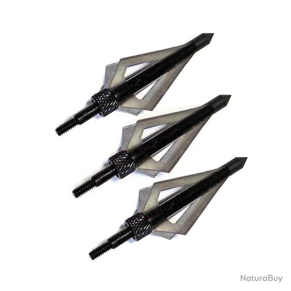 Pointes de chasse 4 Lames pour fl�ches de 14 � 22 pouces