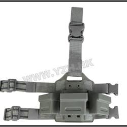 Plaque Cuisse CQC G36 Chargeur (x3) Noir (Emerson)