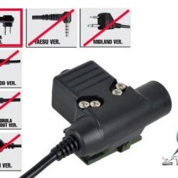 Z-Tactical PTT Motorola Connecteur Double (Z113)