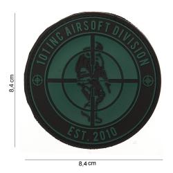 Patch 3D PVC 101 Inc Noir & OD (101 Inc)