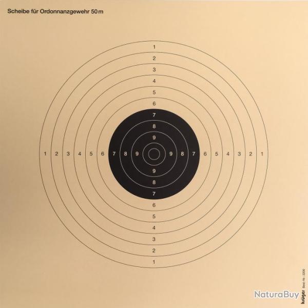 250 cibles T. A. R. 820 34 x 34 cm