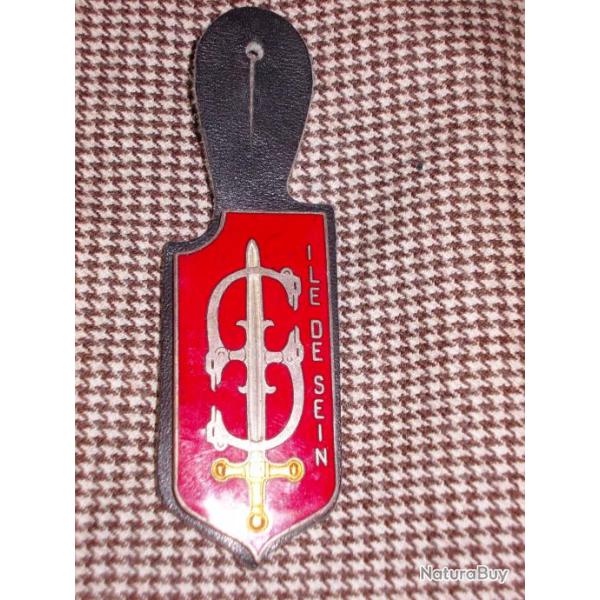 ILE de SEIN, EOR COET, 1� tirage, rouge fonc�