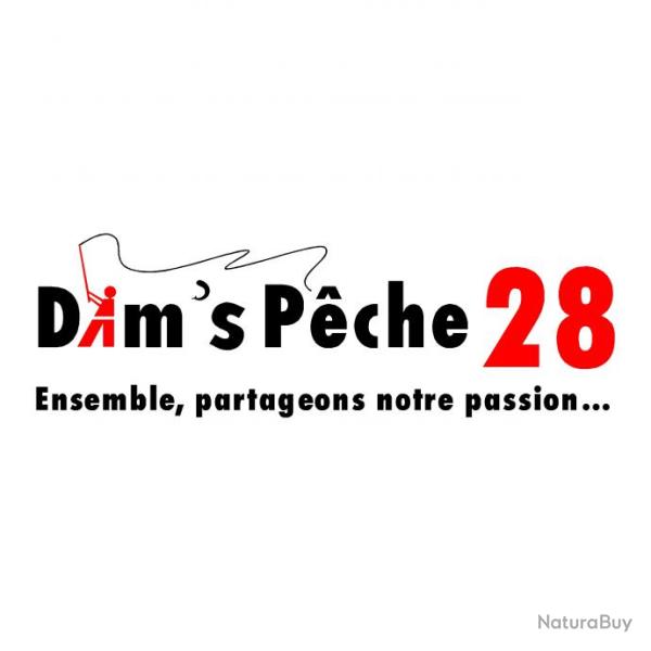 sticker DAMS PECHE ref 1bis matriel pche capot moteur hors bord bateau autocollants decals