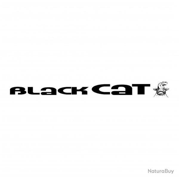 sticker BLACK CAT ref 1bis matriel pche capot moteur hors bord bateau autocollants decals