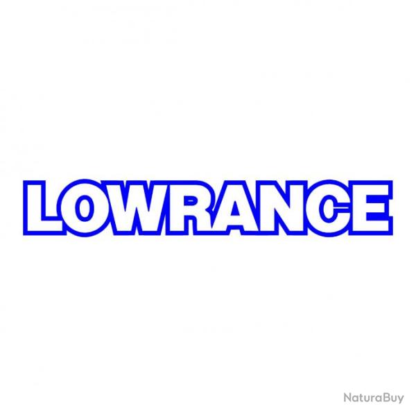 sticker LOWRANCE ref 2 matriel pche capot moteur hors bord bateau autocollants decals