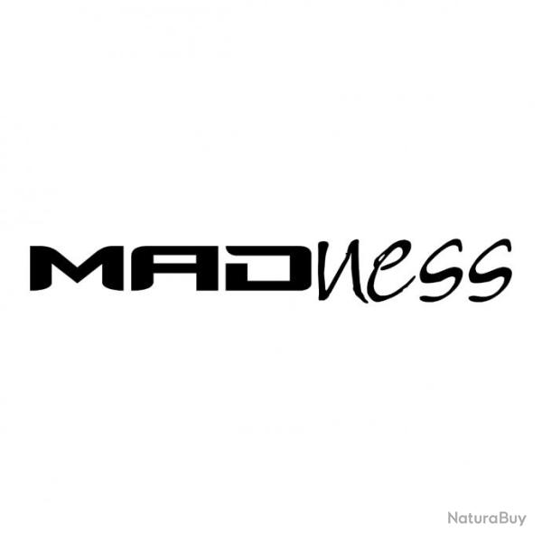 sticker MADNESS ref 1bis matriel pche capot moteur hors bord bateau autocollants decals