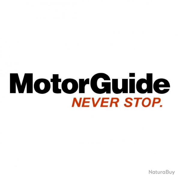 sticker MOTORGUIDE ref 1bis matriel pche capot moteur hors bord bateau autocollants decals