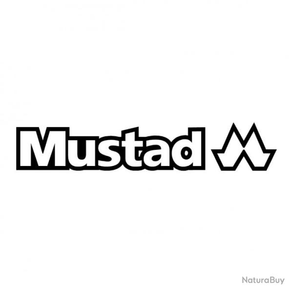 sticker MUSTAD ref 2bis matriel pche capot moteur hors bord bateau autocollants decals