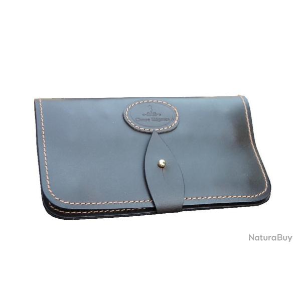 Etui Cuir Ebene 10 balles Chasse Elegance - CE307
