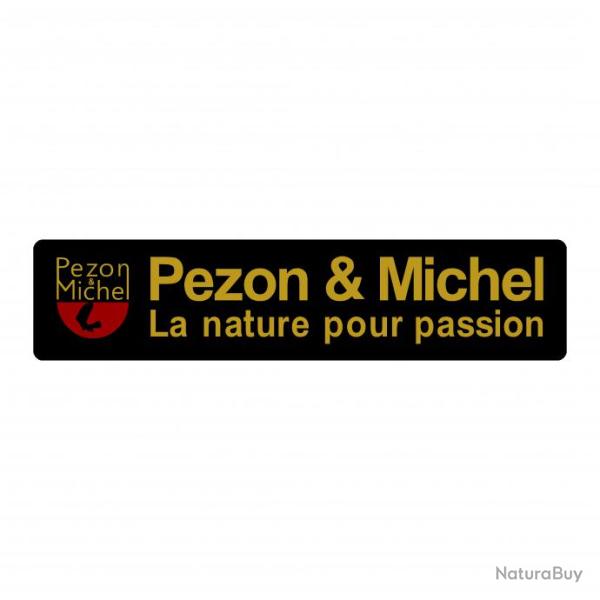 sticker PEZON ET MICHEL ref 1 matriel pche capot moteur hors bord bateau autocollants decals