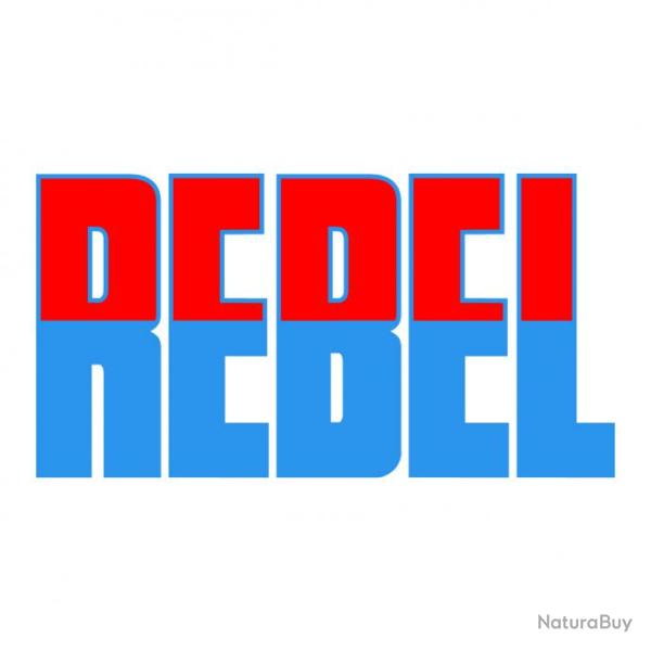 sticker REBEL ref 1bis matriel pche capot moteur hors bord bateau autocollants decals