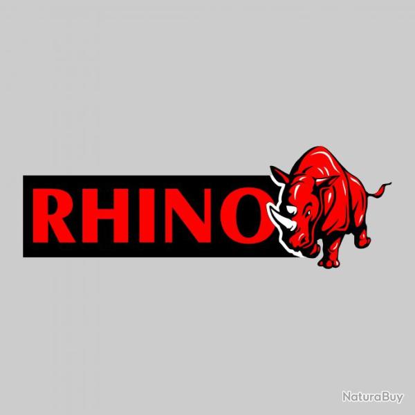 sticker RHINO ref 2bis matriel pche capot moteur hors bord bateau autocollants decals