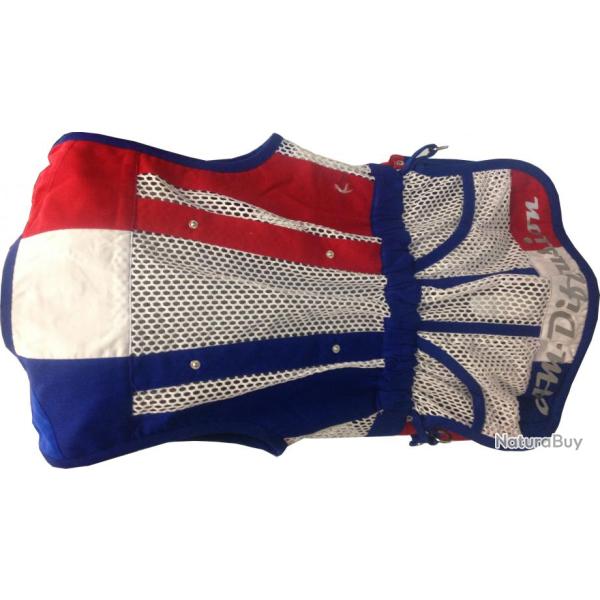 Gilet AM DIFFUSION Bleu Blanc Rouge