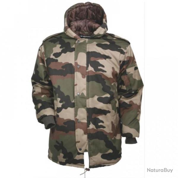 JUNIOR - VESTE PARKA CAMOUFLAGE - PERCUSSION DUDON - TAILLE 12 ANS