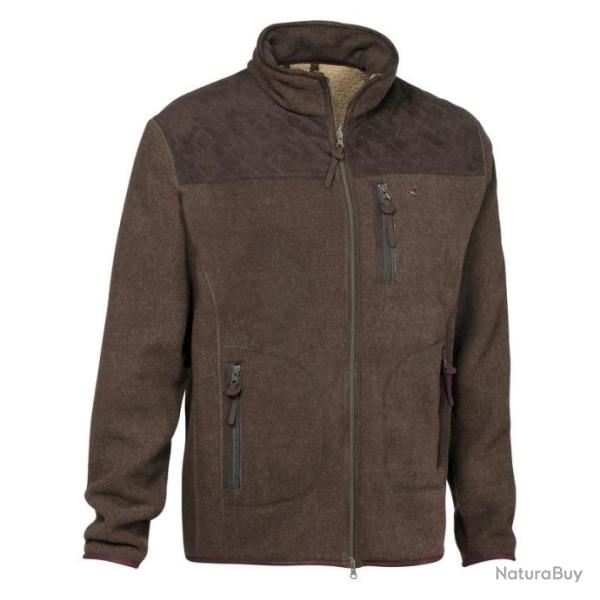 Blouson Polaire Verney carron Presly MARRON - TAILLE S