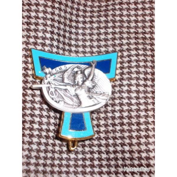 insigne du Centre Mobilisateur N� 5, TRANSMISSIONS