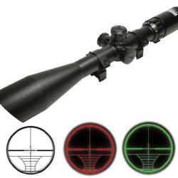 Lunette 6-24x50 Illuminee w/ Anneaux Montage (Swiss Arms 263888)