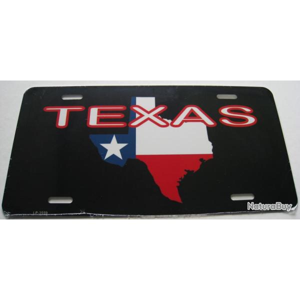 PLAQUE AUTO USA - TEXAS - R�f.3559
