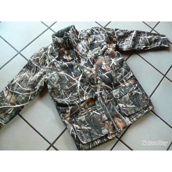 VESTE PERCUTION  CAMO  ROSEAUX   TAILLE  L