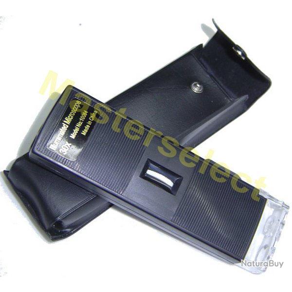 Loupe microscope x30 de poche r�glable avec une lampe puissante -Promotion-