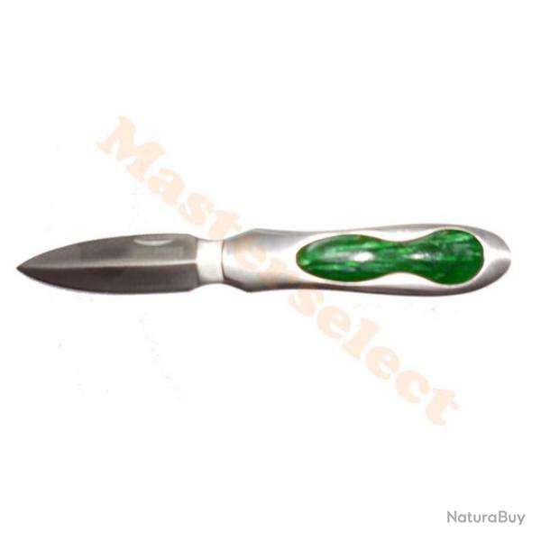 Couteau pliable avec lame inox pour camping boite � gant de poche