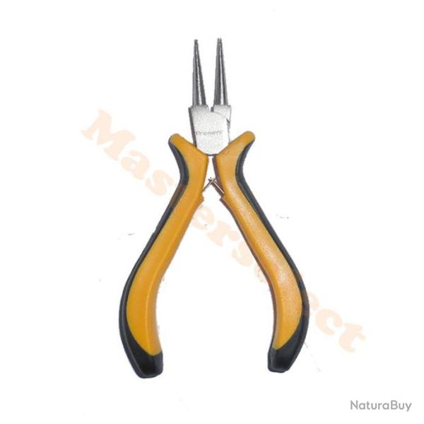 Petite pince bec rond de precision pour fils electrique fer cuivre