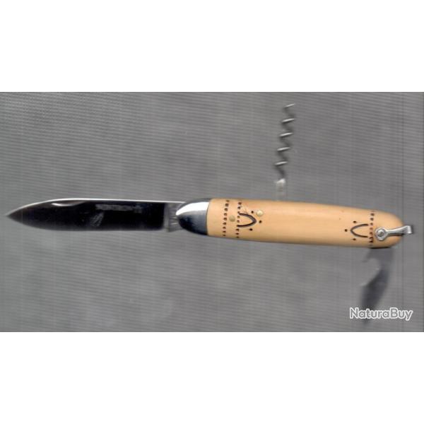 NAVETTE NONTRON 3P Couteau Grav� � vos Initiales