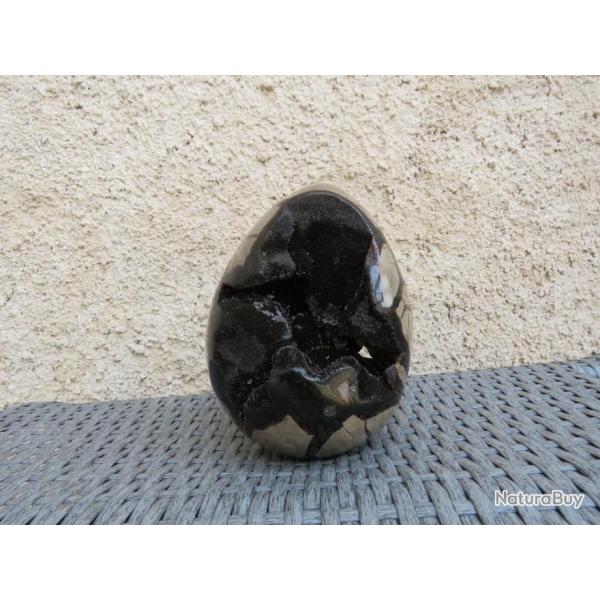 Belle Septaria G�ode, avec de beaux cristaux de calcite - 209�147�173 mm - 4381 g