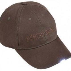 Casquette Led marron PERCUSSION