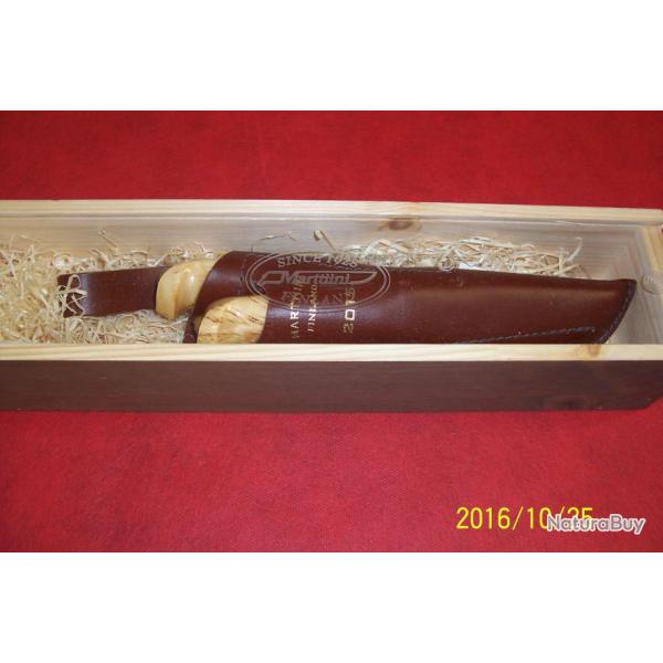 Marttini , set de 2 poignards LYNX, coffret bois, ide cadeaux!