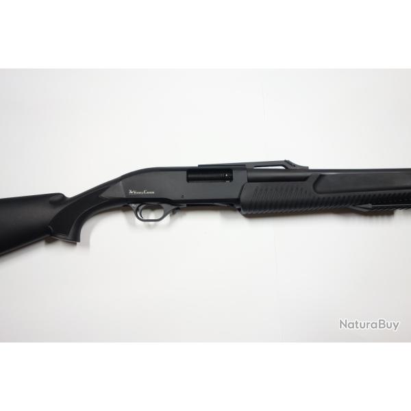 FUSIL A POMPE NEUF VERNEY CARRON MODELE P12 GROS GIBIER CAL 12X76  canon de 61 cm ray� cat�gorie c