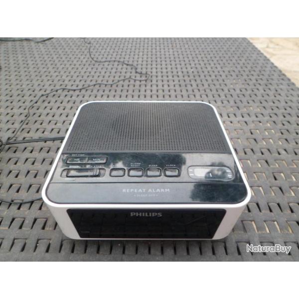 Vintage :    Radio Reveil Philips des ann�es 70 !