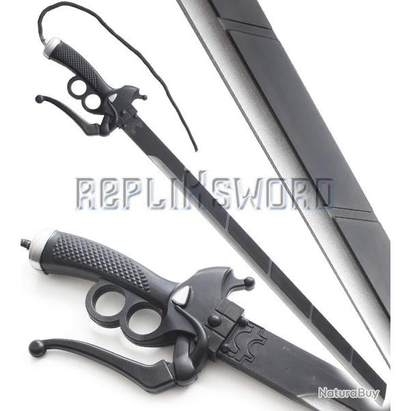 Attaque des Titans Epee Mousse Latex Eren Jager Replique Shingeki no Kyojin Repliksword