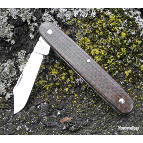 Greffoir � vigne Victorinox custom en micarta toile de jute #2