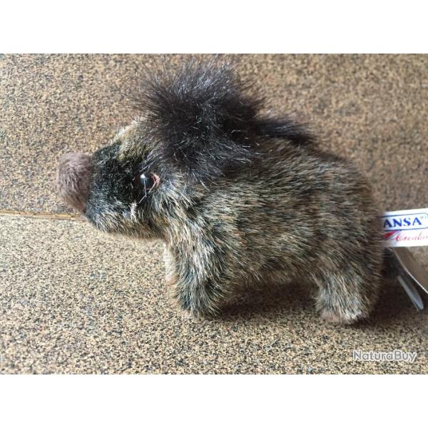 Peluche sanglier  dimensions : long. 18 cm